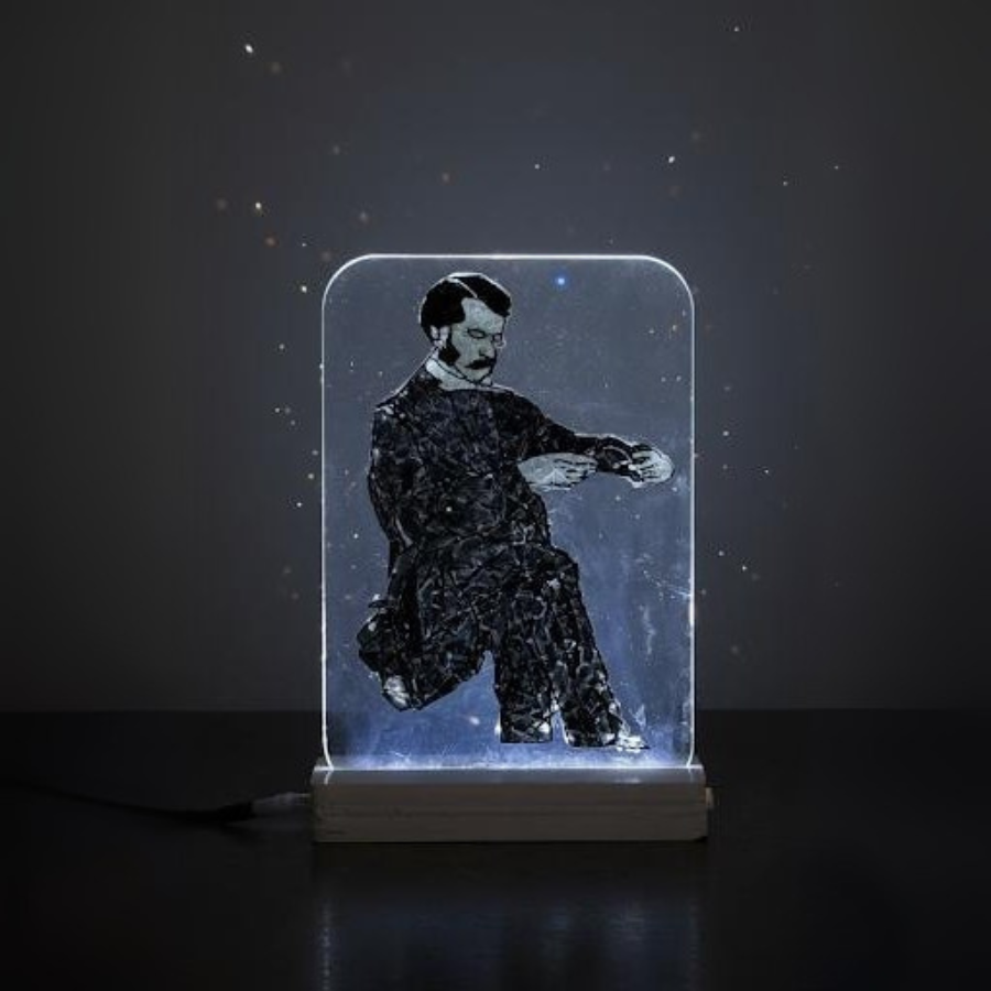 Edgar Allan Poe" Inspired Night Light