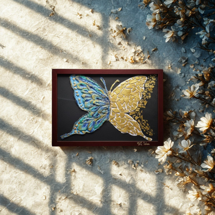 The Metamorphosis Butterfly Art