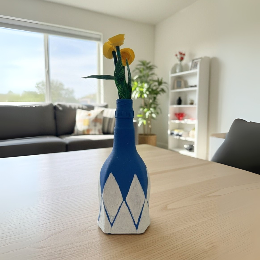 The Chevron Bottle Vase